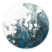 Indigo Tempest Keramikknauf (Vorderseite)