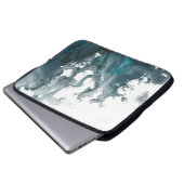 Indigo Tempest Laptopschutzhülle (Vorne Knopf)