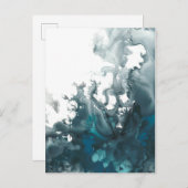 Indigo Tempest Postkarte (Vorne/Hinten)