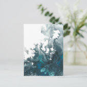 Indigo Tempest Postkarte (Stehend Vorderseite)