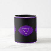 Indigo Third Eye Chakra Zen Yoga Namaste Tasse (Zentrum)
