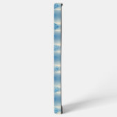 Indigo Tile & Plant Pattern Phone Case Samsung Galaxy Hülle (Linke Seite)