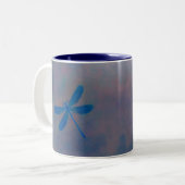 Indigo-TraumTasse Zweifarbige Tasse (Vorderseite Links)