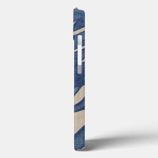 Indigo Tulip Case-Mate iPhone Hülle (Rückseite / Links)