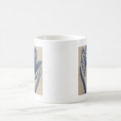 Indigo Tulip Kaffeetasse (Mittel)