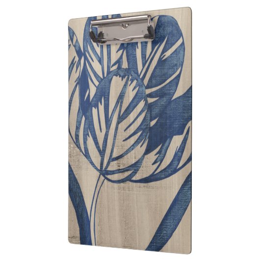Indigo Tulip Klemmbrett (Links)