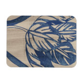 Indigo Tulip Magnet (Horizontal)