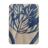 Indigo Tulip Magnet (Vertikal)