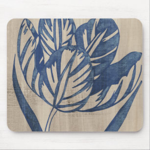 Indigo Tulip Mousepad