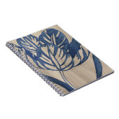 Indigo Tulip Notizblock (Rechte Seite)