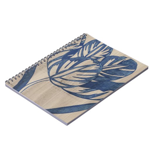 Indigo Tulip Notizblock (Linke Seite)