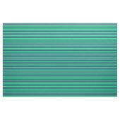 Indigo- und Grünmuster Stoff (Fat Quarter (45,7 x 55,9 cm))