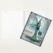 Indigo und Jade Fairy Fantasy Art Planer (Anzeige)