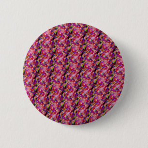 Indigo- und violette Kunstwerke Button
