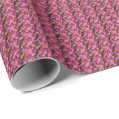 Indigo- und violette Kunstwerke Geschenkpapier (Rolleneckpunkt)