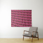 Indigo- und violette Kunstwerke Wandteppich (Beispiel (Horizontal))