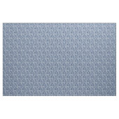 Indigo und White Palm Blätter Stoff (Yard (91,4 cm))