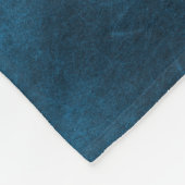 Indigo "Vertraue der Liebe" Fleecedecke (Ecke)