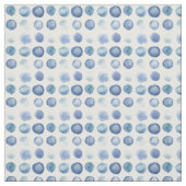 Indigo Watercolor Circles Fabric von Margaret Juul Stoff (Muster)