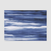 Indigo Waves Seidenpapier (Vorderseite)