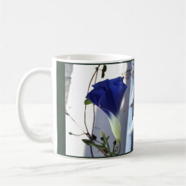 Indigo-Wirbel-Prunkwinde Kaffeetasse