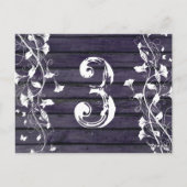 Indigo Wood Tischnummer (Rückseite)