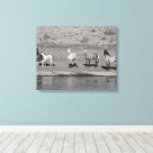 Indigoband Leinwanddruck (Insitu (Holzboden))