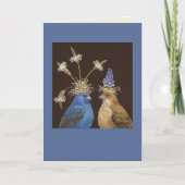 Indigobuntkarte Karte (Vorderseite)