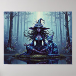 IndigoCrystalWitch Poster