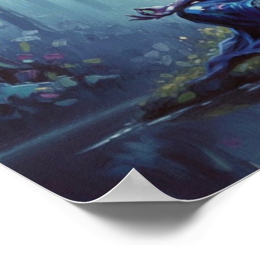 IndigoCrystalWitch Poster (Ecke)