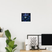 IndigoDaisyHexe Poster (Heimbüro)