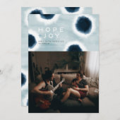 Indigodots Feiertagskarte (Vorne/Hinten)