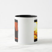 Indigoglas Tasse (Zentrum)