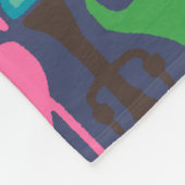 Indigokikat Fleecedecke (Ecke)