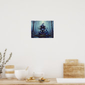 IndigoKristallHexe Poster (Küche)