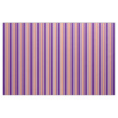 Indigomuster, dunkler Lachs und beige gestreiftes  Stoff (Fat Quarter (45,7 x 55,9 cm))
