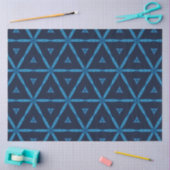 Indigopapier für afrikanische Textilien Seidenpapier (Basteln)