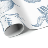 Indigoskizze Geschenkpapier (Rolleneckpunkt)