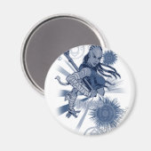 Indigostamm 10 magnet (Vorderseite/Rückseite)