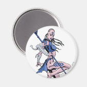 Indigostamm 1 magnet (Vorderseite/Rückseite)