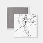 Indigostamm 9 magnet (Vorderseite/Rückseite)