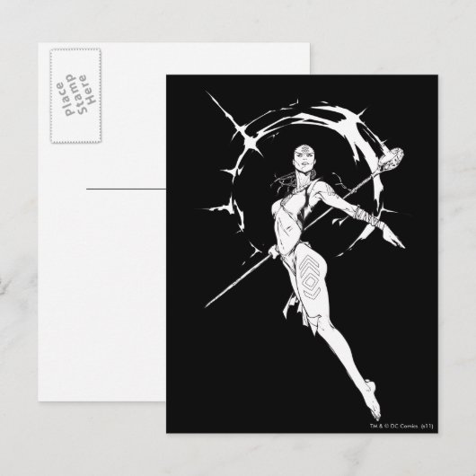 Indigostamm 9 postkarte (Vorne/Hinten)