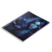 IndigoWildFlower Notizblock (Linke Seite)