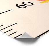 Indikator für das Wachstum der Berufe Poster (Ecke)