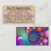 Indikator-Studio-Visitenkarte-Schluss 8 Bills M Visitenkarte (Vorne/Hinten)