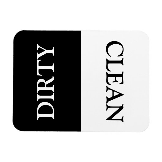 Indikatorzeichen für saubere/leicht umkehrbare Ges Magnet (Horizontal)