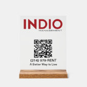 INDIO_ ACRYLSCHILD (Vorderseite)