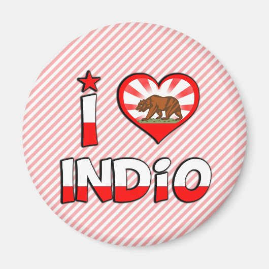 Indio, CA Magnet (Vorne)