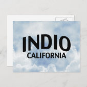 Indio California Postkarte (Vorne/Hinten)
