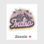 Indio, Kalifornien Aufkleber (Blatt)